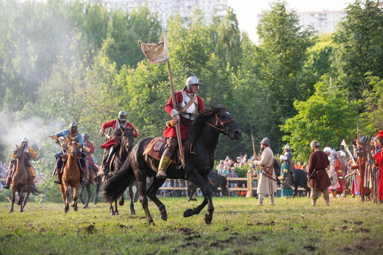 Сценки в кинопарке «Москино»