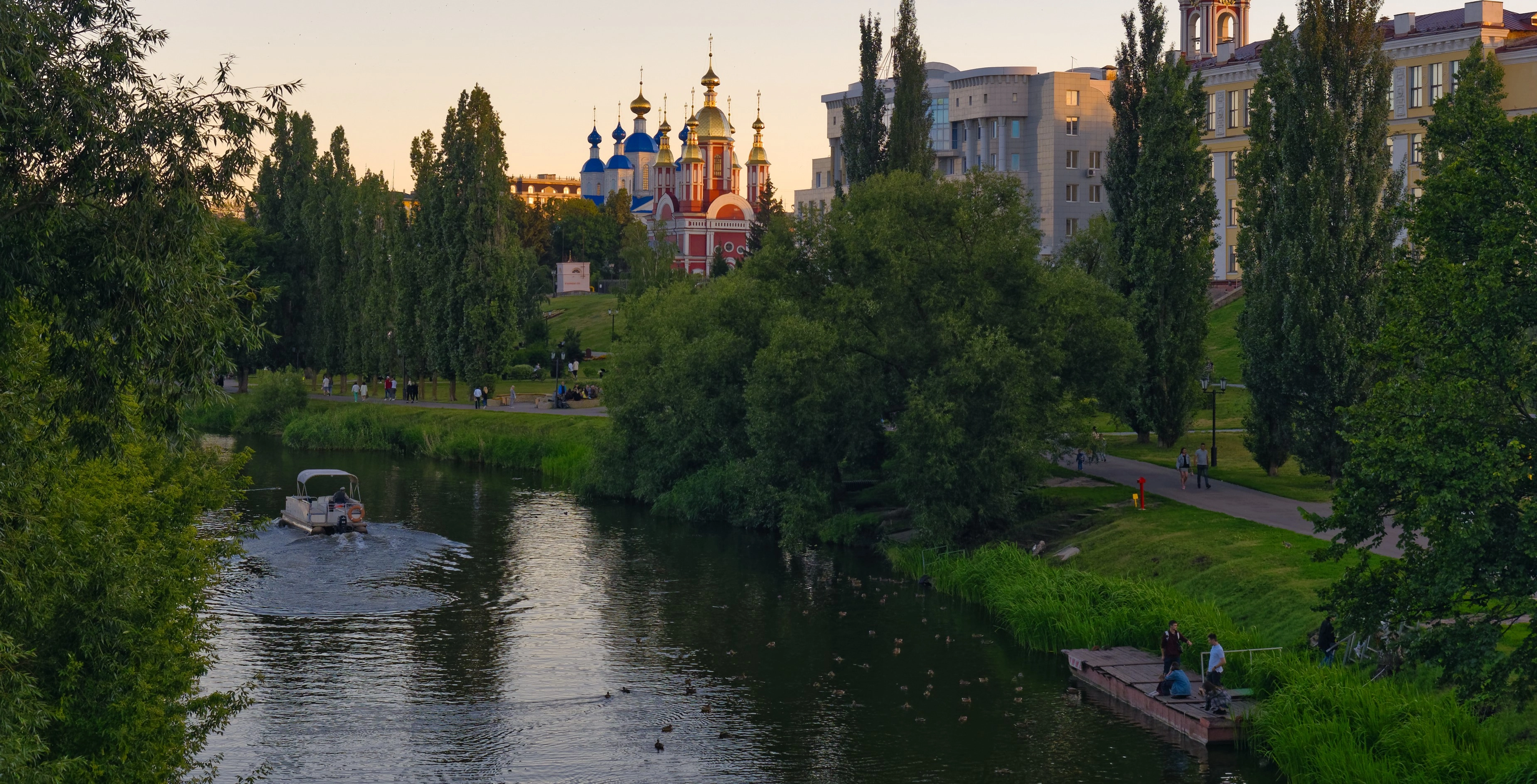 Река Цна, Тамбов