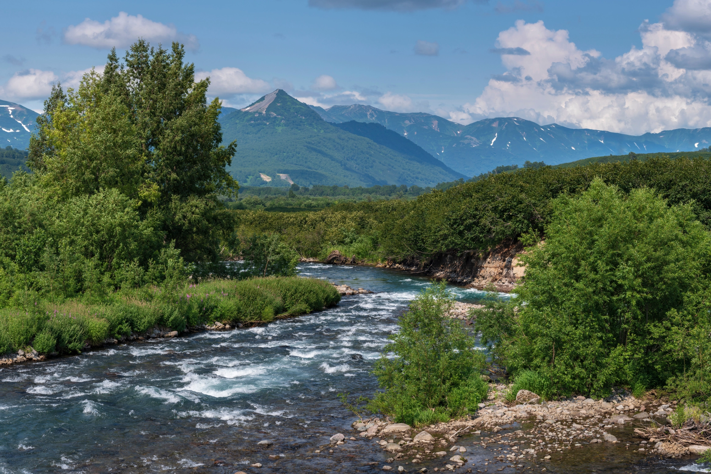 Водопад Камчатка