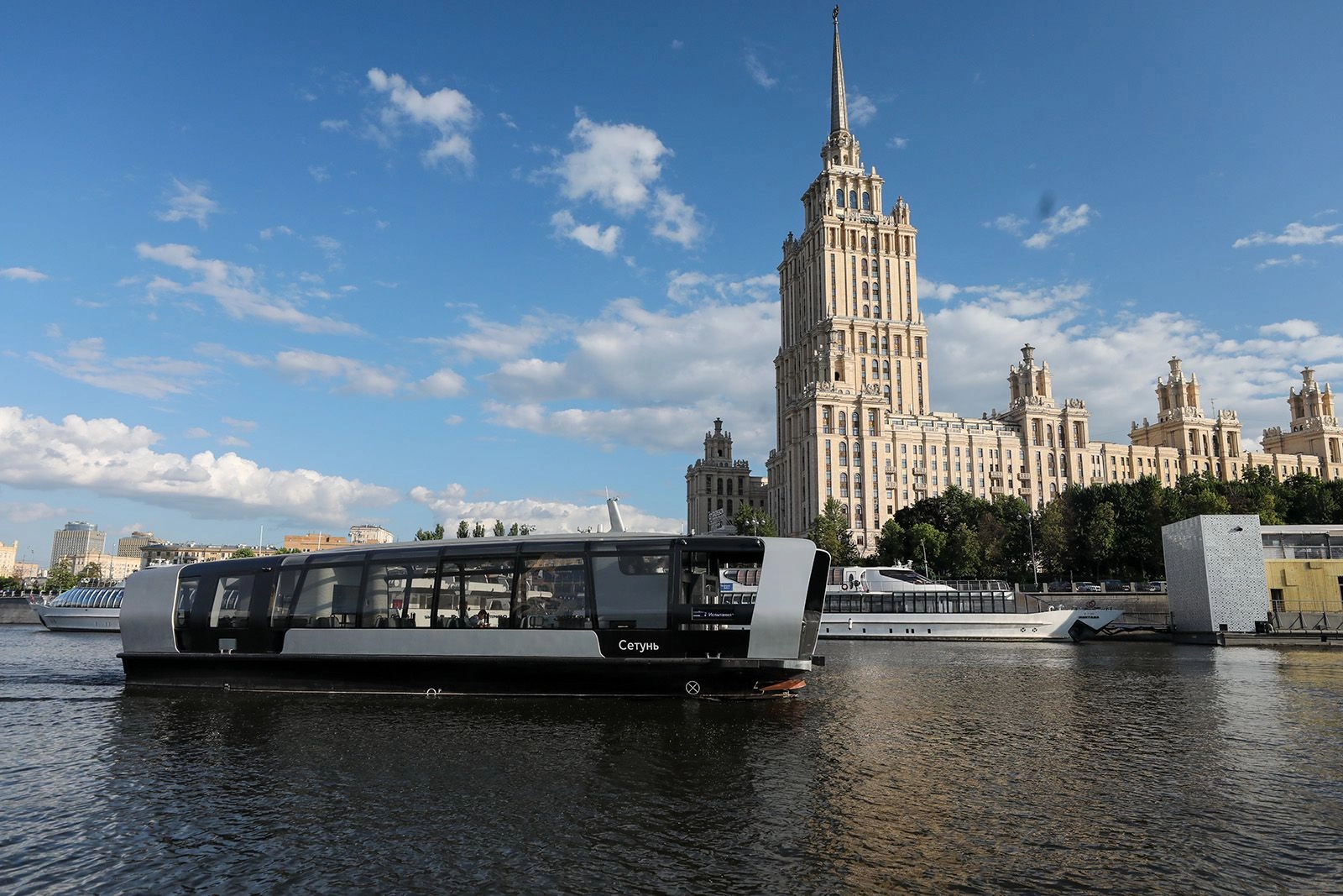 Как устроены электросуда в Москве