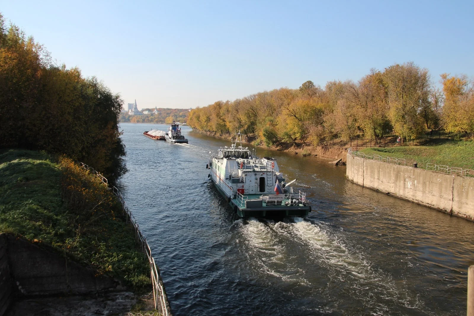 Московские шлюзы