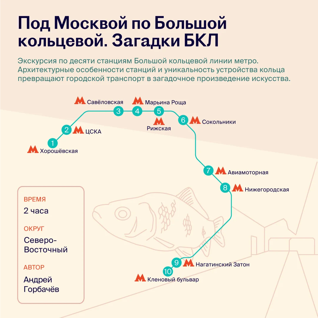 Покажи Москву!»: маршрут «Загадки БКЛ»